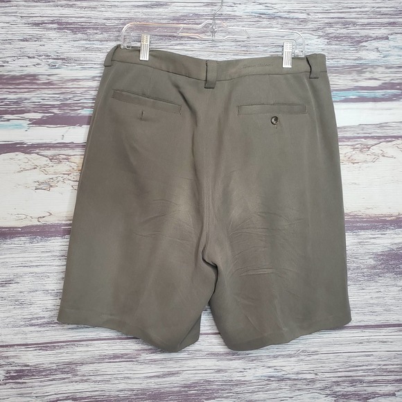 Tommy Bahama Relax Silk Pleated Shorts Size 34 - Picture 2 of 4